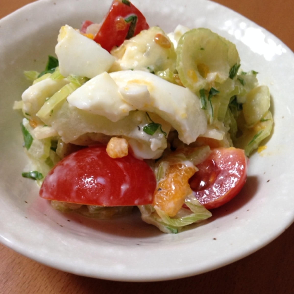 セロリとトマトと茹で卵のサラダ レシピ 作り方 By ちーたまちー 楽天レシピ セロリとトマトと茹で卵のサラダ レシピ 作り方 By ちーたまちー 楽天レシピ